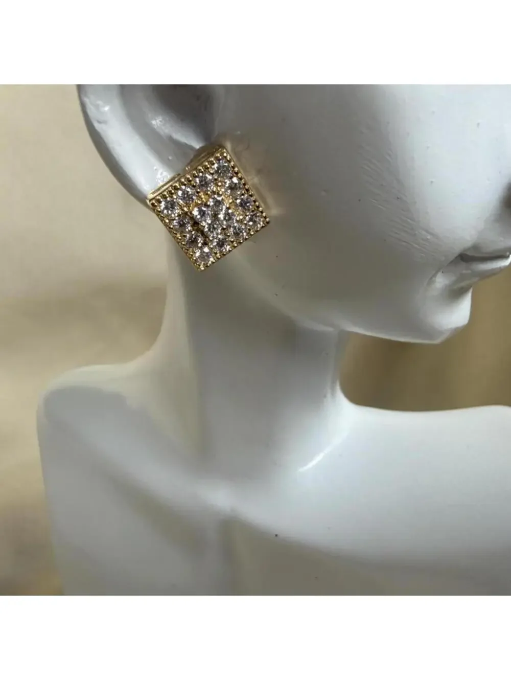 ✨‎ Baguette Cluster Square Stud Earrings